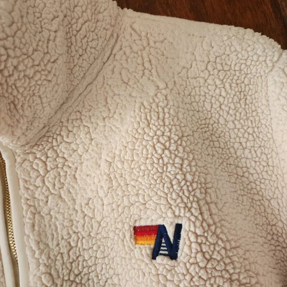 Aviator Nation Teddy Half Zip Jacket - Picture 9 of 15